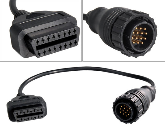 Adapterkabel - Mercedes Benz 14-pin male till OBD2