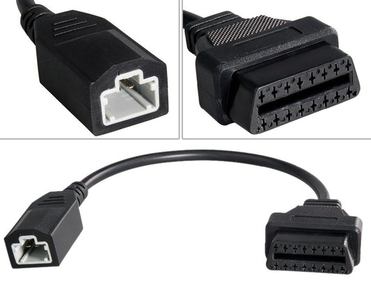 Adapterkabel - Honda 3-pin male till OBD2