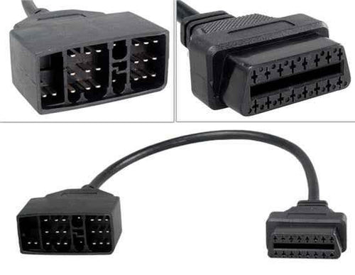 Adapterkabel - Toyota 22-pin till OBD2 - Felkodsläsare