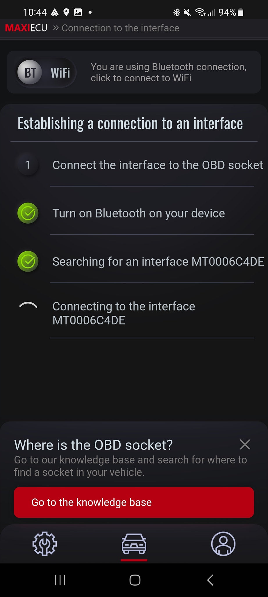 Maxiecu 4 GEN interface + MaxiEcu 3 Felkodsläsare (Europe-paket)