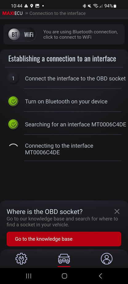 Maxiecu 4 GEN interface + MaxiEcu 3 Felkodsläsare (Europe-paket)