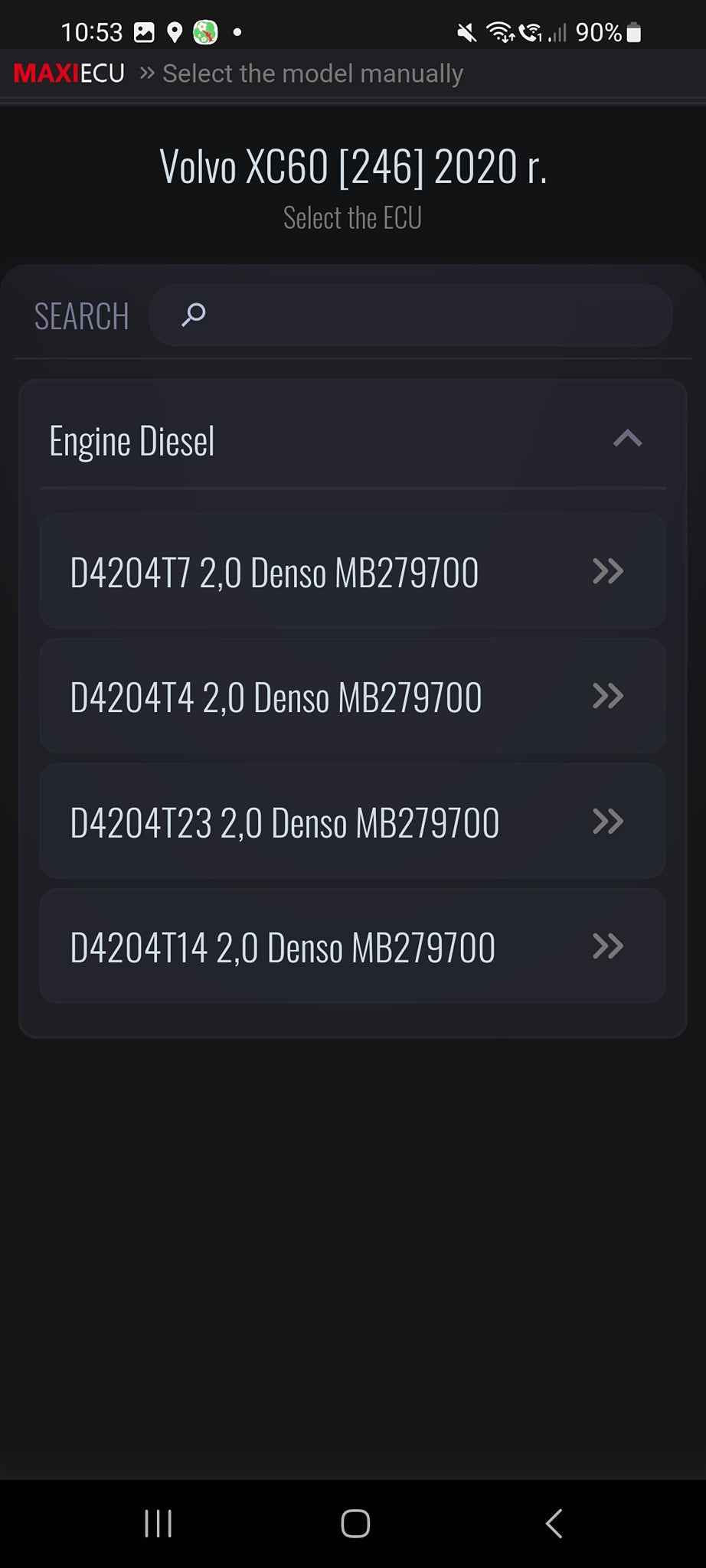 Maxiecu 4 GEN interface + MaxiEcu 3 Felkodsläsare (Ett Bilmärke)