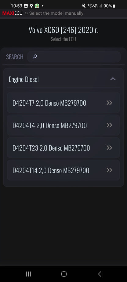 Maxiecu 4 GEN interface + MaxiEcu 3 Felkodsläsare (Europe-paket)