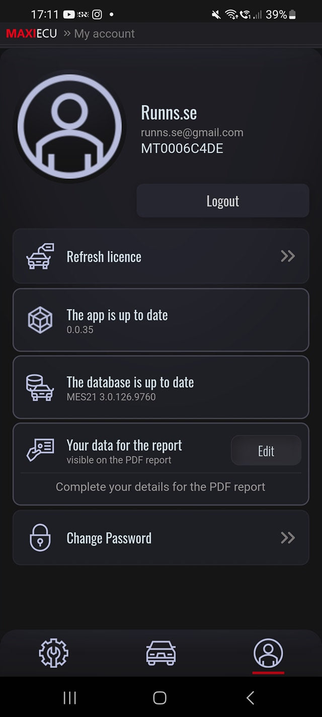 Maxiecu 4 GEN interface + MaxiEcu 3 Felkodsläsare (Europe-paket)