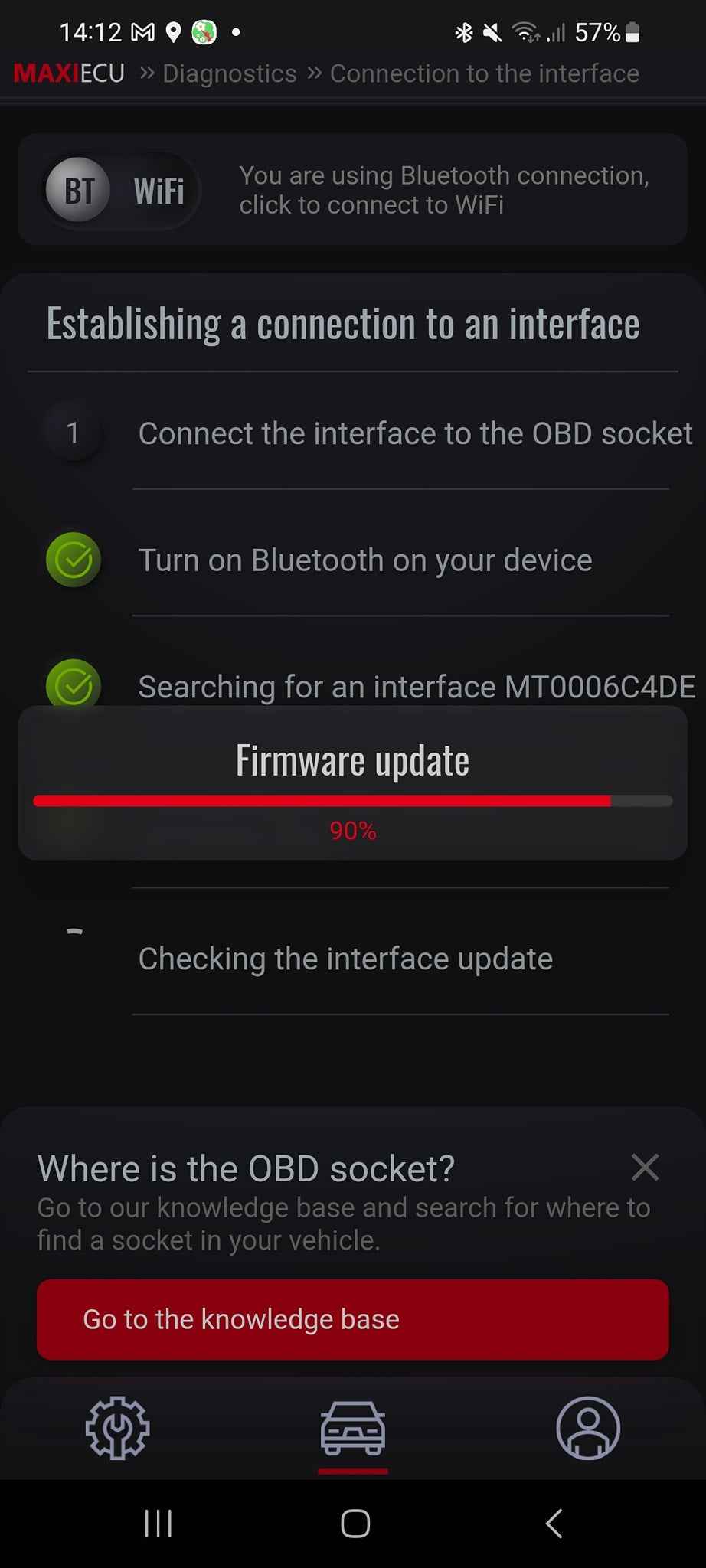 Maxiecu 4 GEN interface + MaxiEcu 3 Felkodsläsare (Ett Bilmärke)