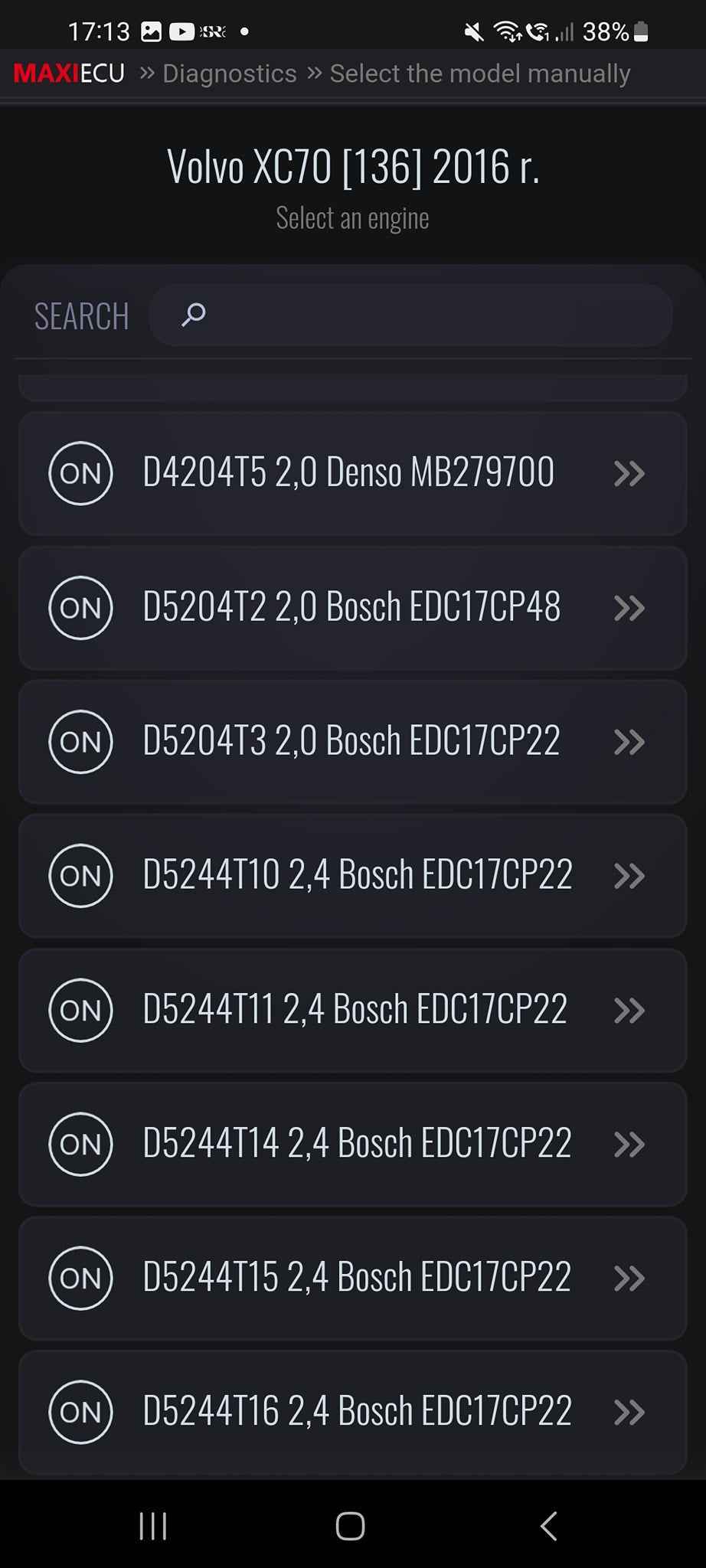 Maxiecu 4 GEN interface + MaxiEcu 3 Felkodsläsare (Ett Bilmärke)