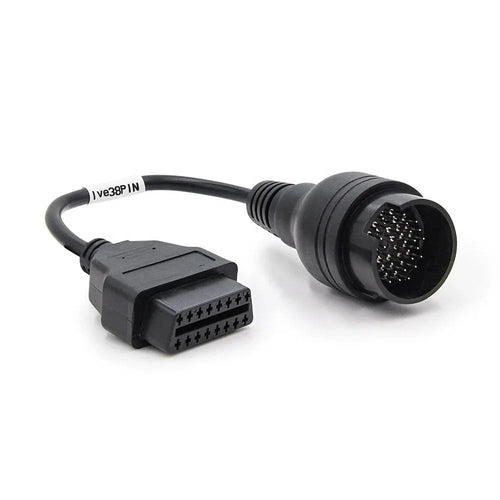 38 - pin OBD Connector OBD1 till OBD2 Adapter för Iveco Truck - Felkodsläsare