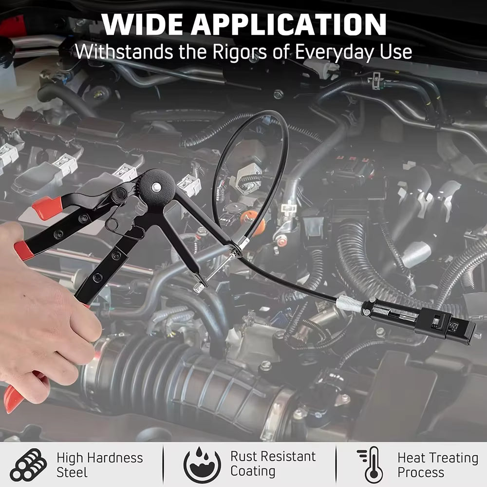 Remote Action slangklämmetång med flexibel wire Verktyg