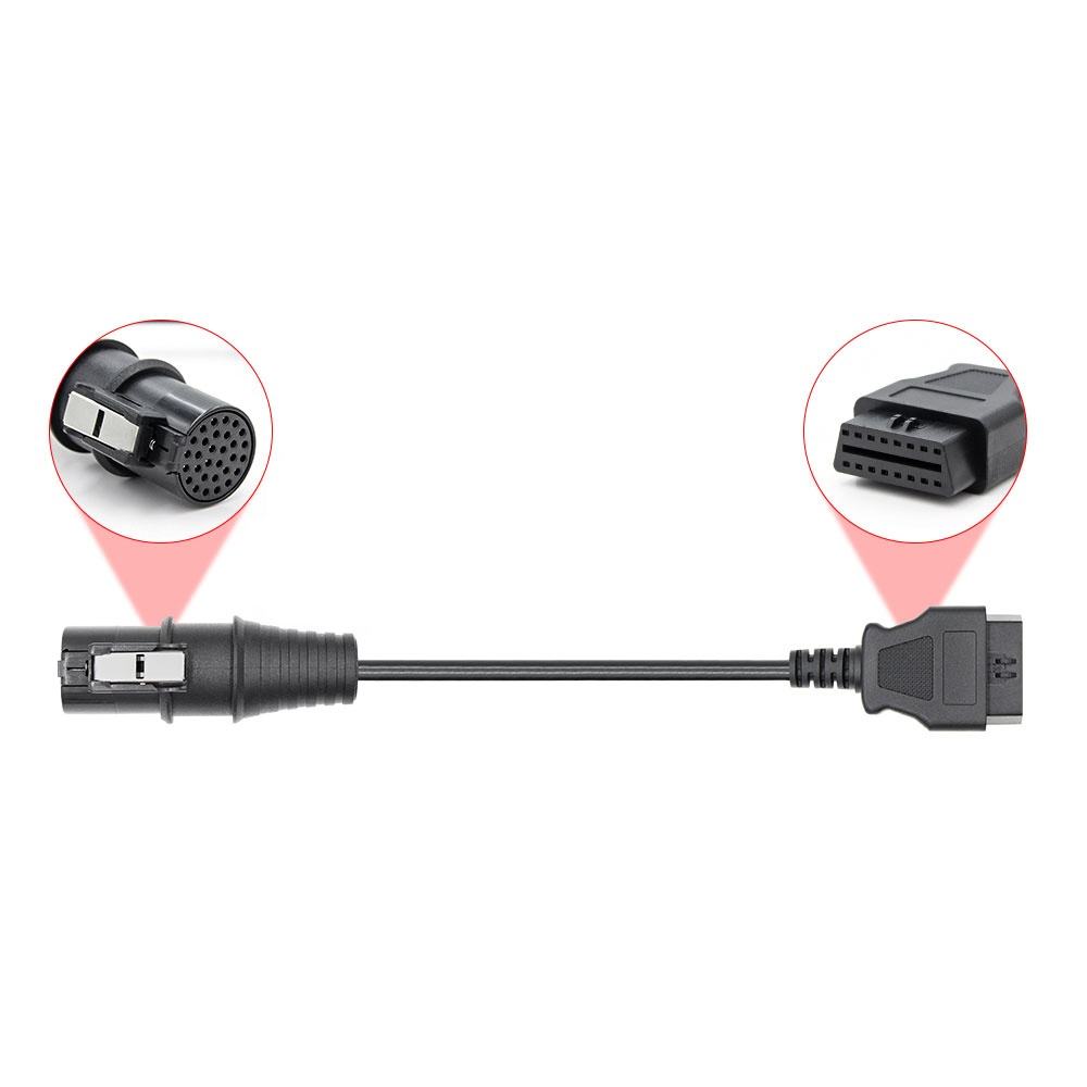 30-pin Adapter för Iveco Truck OBD 30-pin Connector Kabel