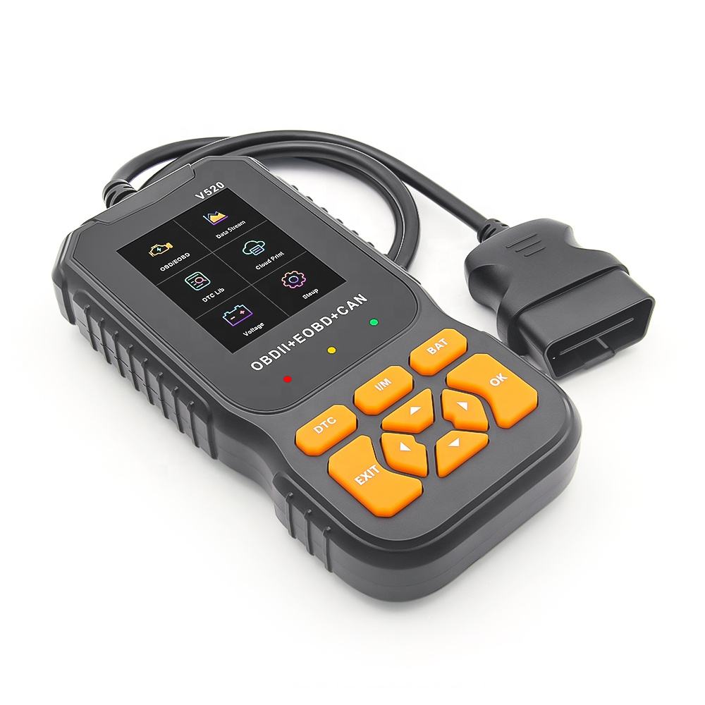 OBD2 Full Function V520 Bil Diagnostikverktyg med Syresensorstest