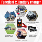 Multi-funktion Konnwei KW520 Batteriladdare och Tester