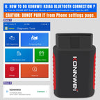 Konnwei KDIAG OBD2 Scanner – Fullsystem & Specialfunktioner