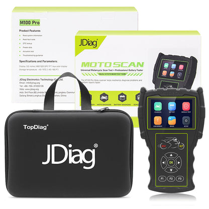 Topdiag Jdiag M100 Pro Moto Diagnostikverktyg