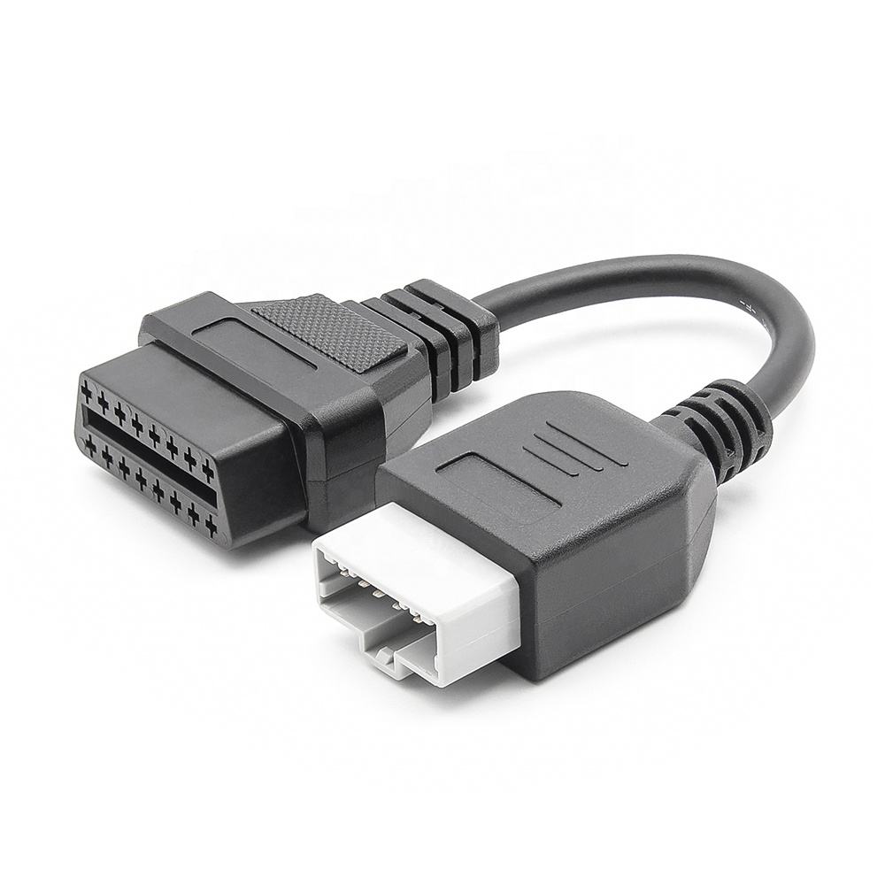 5Pin OBD Kabel till 16 Pin OBD2 Adapter för Honda