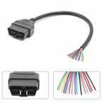30CM OBD2 Förlängningskabel 16PIN Han till Hon
