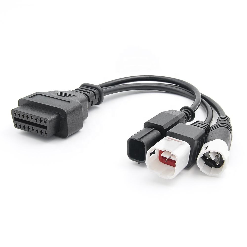 OBD2 Motor Kabel 3 i 1 för Yamaha 3-pin & Honda 6-pin