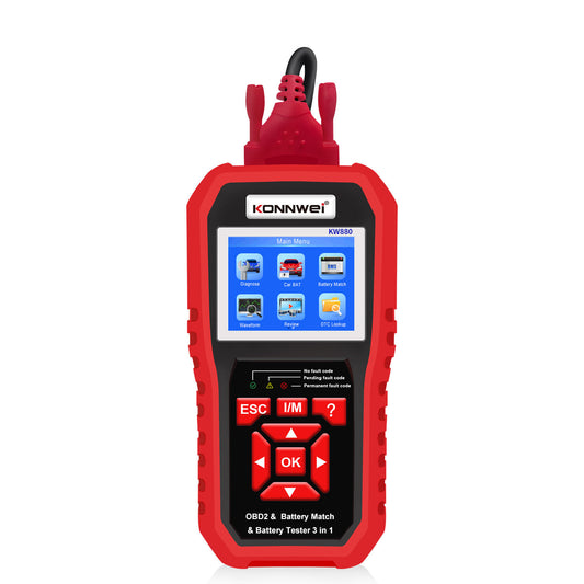 Premium OBD2 Scanner Konnwei KW880 – 3 i 1 Diagnosverktyg