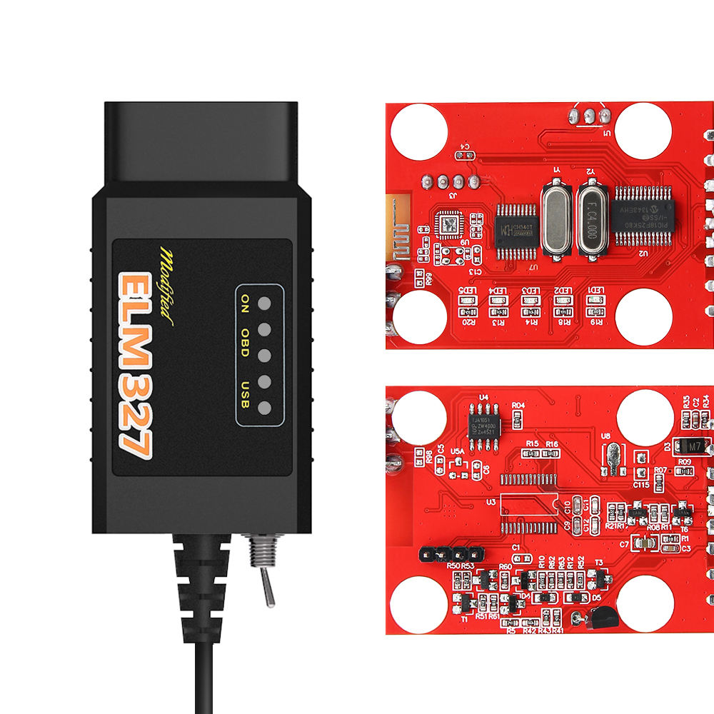 ELM327 Scanner Diagnostic Tool USB HS-CAN MS-CAN OBD2