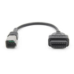 UTV 6-pin till 16-pin OBD Adapter – Diagnoskabel för ATV & UTV Adapterkabel