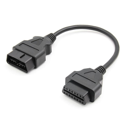 30CM OBD2 Förlängningskabel Han till Hona 16-pin
