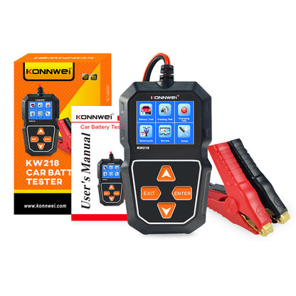 KONNWEI KW218 Bilbatteritestare 6V 12V