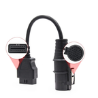 IVECO 30-Pin OBD OBD2 Diagnostic Cable Adapter – Tillbehör för tunga fordon