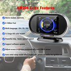 KONNWEI KW206 OBD2 HUD 2-i-1 Head-Up Display