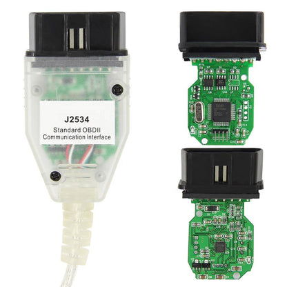 USB till OBD2 16pin MINI J2534 Diagnostik Kabel för Toyota TIS Techstream