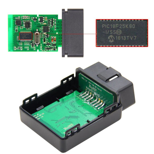 ELM327 V1.5 OBD2 Bluetooth Adapter med 25K80 Chip