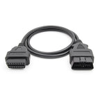 100CM OBD2 Förlängningskabel Adapter Han till Hona 16pin OBDII
