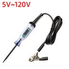 Digital Car Circuit Tester 5-120V - Test Light Probe Pen