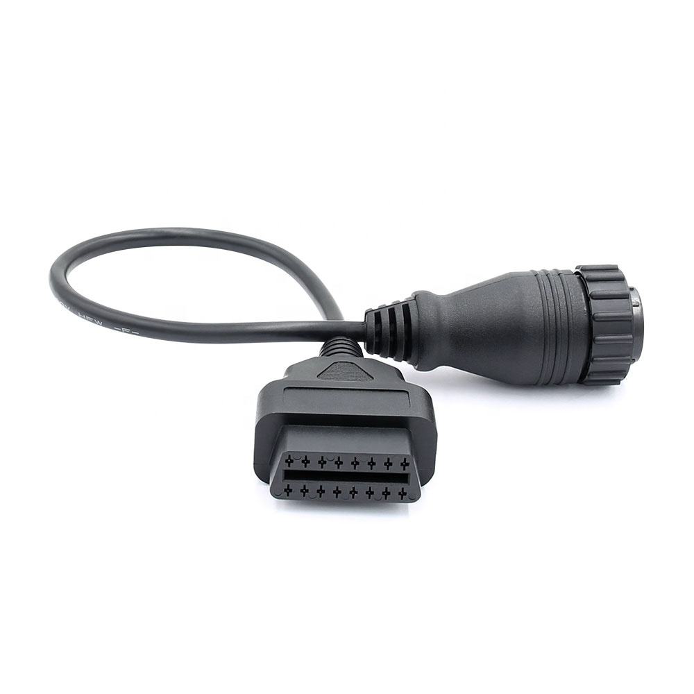 OBD1 till OBD2 16-pin Connector 14-pin OBD Adapter Kabel för Mercedes Sprinter