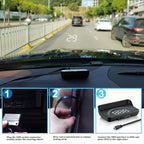 Färgglad Universell HUD Display OBD M8 3.5 tum Tillbehör
