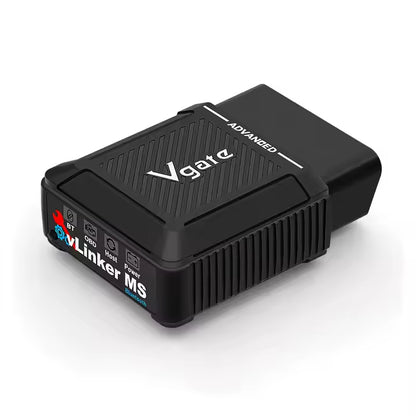 Vgate Vlinker MS ELM327 BT3.0 OBD2-adapter Bildiagnostikverktyg för Android iOS iPhone