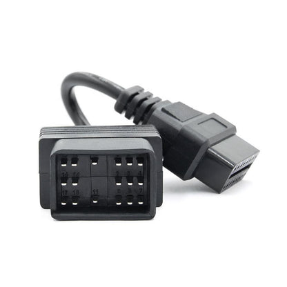 OBD1 till OBD2 Diagnostikverktyg Toyota 17-pin till 16-pin OBDII Connector