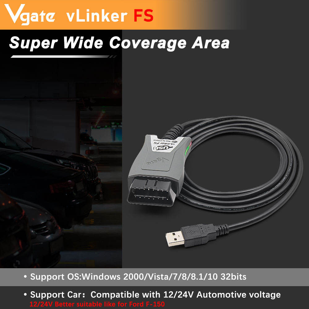 Vgate VLinker FS OBD2 Diagnostikverktyg för Ford