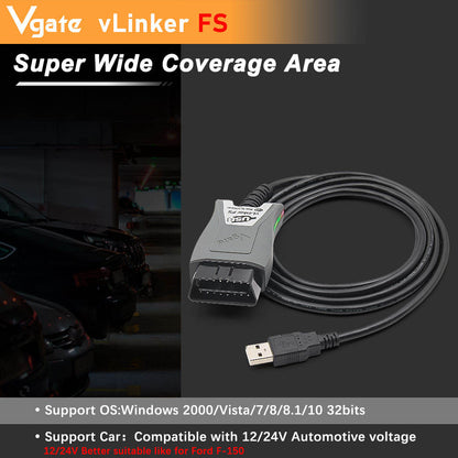Vgate VLinker FS OBD2 Diagnostikverktyg för Ford