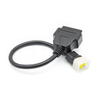 6 Pin till OBD2 16 Pin Adapter för DELPH MC