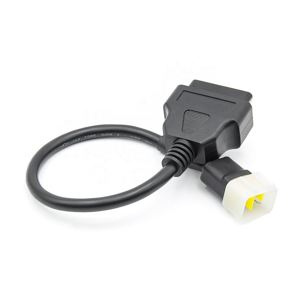 6 Pin till OBD2 16 Pin Adapter för DELPH MC
