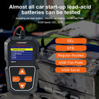 KONNWEI KW218 Bilbatteritestare 6V 12V