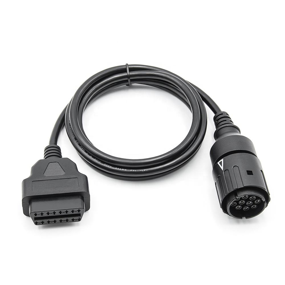 ICOM-D 10pin till 16pin OBD2 Adapterkabel för BMW