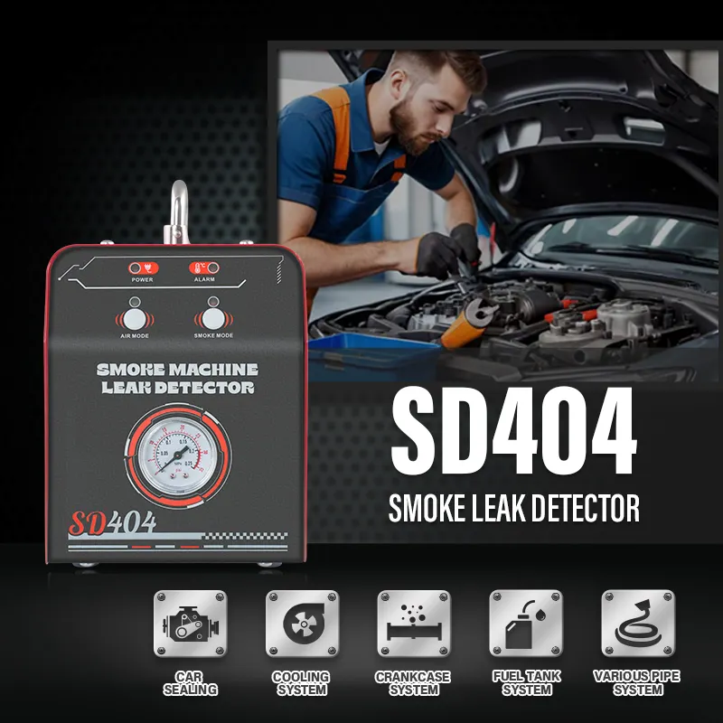 SD404 Avgasystem Test 12v Bil Diagnosverktyg