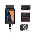 Custom USB ELM327 MS/HS CAN BUS Ford Scanner Tool