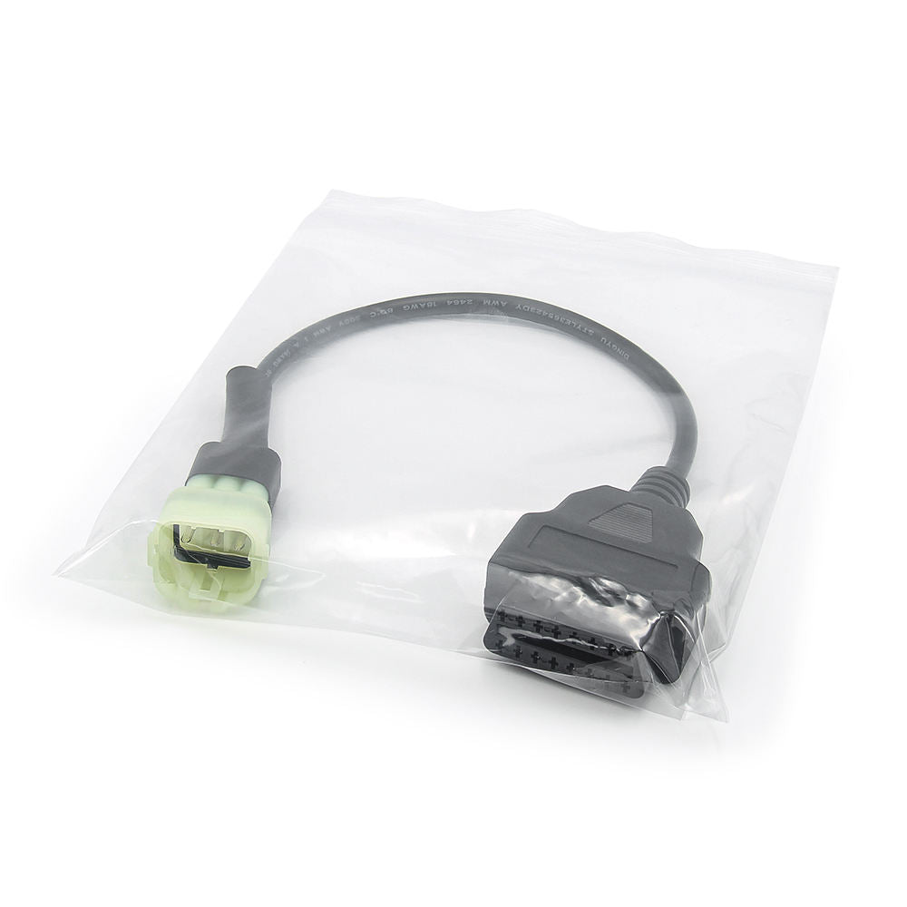 6 Pin till OBD 16 Pin Adapter för KTM Motorcyklar