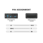 OBD1 till OBD2 GM Adapter – 12-pin till 16-pin Diagnoskabel för GM-fordon