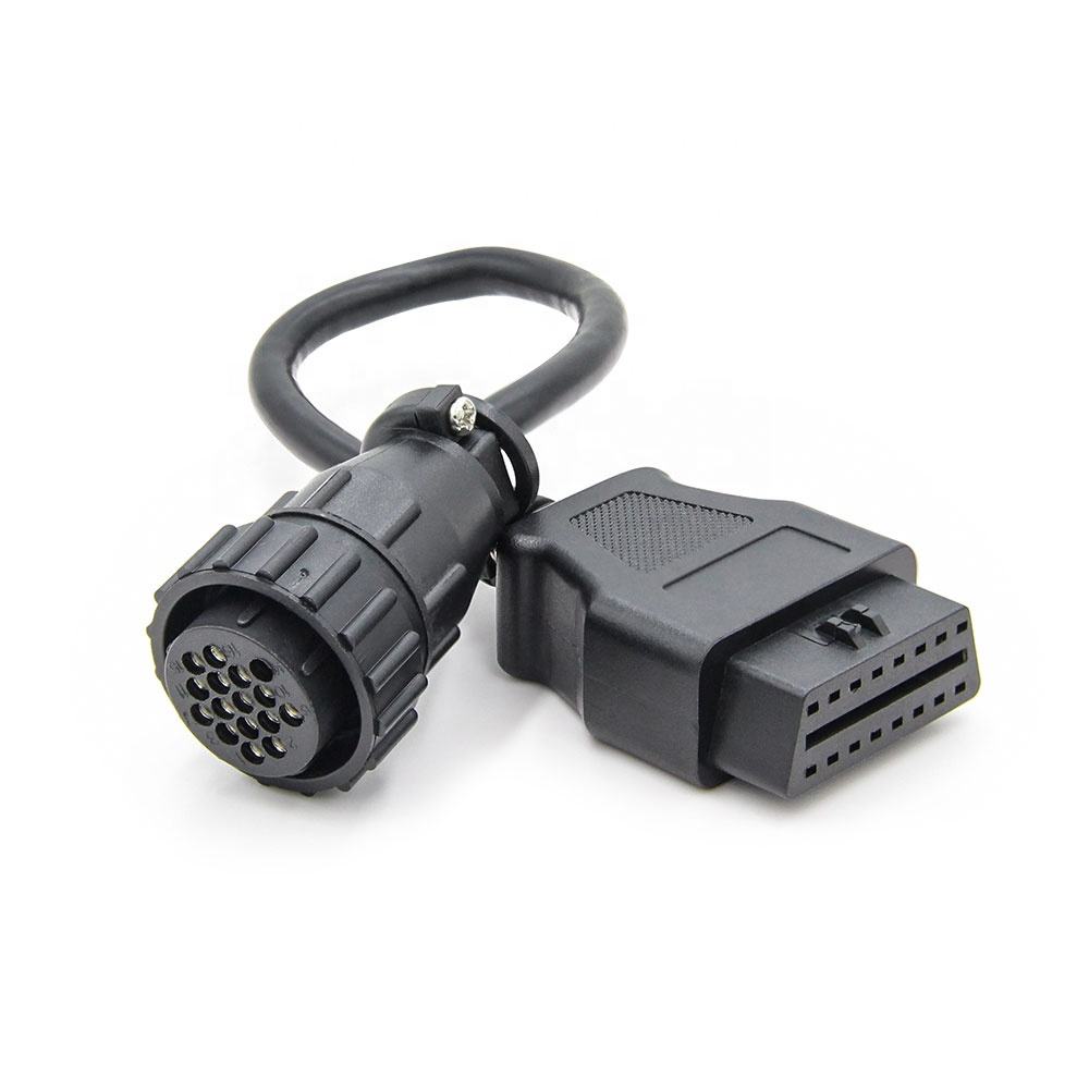 16 Pin Connector för Scania Heavy Duty OBD Kabel