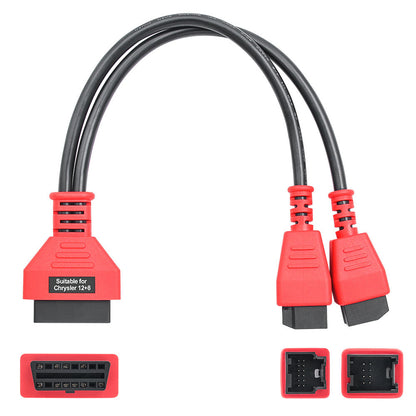 Kabel för Chrysler 12 Pin+8 Pin Programmering Diagnos