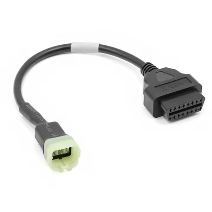 6PIN Kabeladapter för Kawasaki 6pin till 16 OBD2 för Motorcyklar