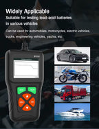 BT310 12V/24V Batteritestare – Testa CCA, SOC & SOH