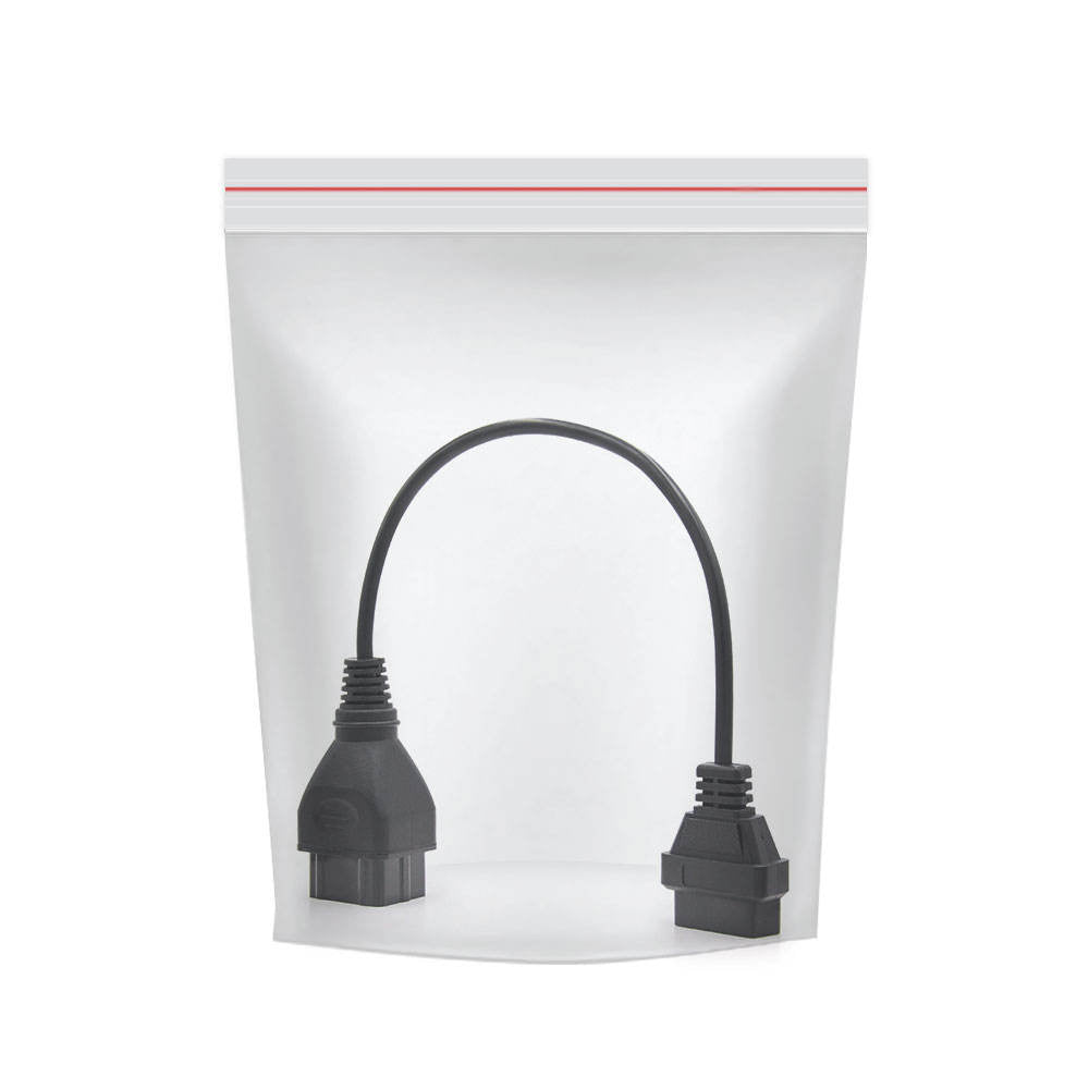 12-pin OBD Connector för GAZ Biladapter 12-pin Lastkabel